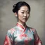 Placeholder: dnd, portrait of asian female in cheongsam