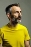 Placeholder: man with yellow shirt