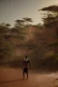 Placeholder: A photo taken from an african village "black panther", <character or scene>, kente, cinematic lighting --v 4 --q 2