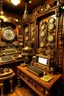 Placeholder: The radio station is steampunk.