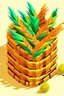 Placeholder: wheat sheaf vector isometric