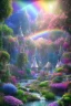 Placeholder: verybeautiful-magical-garden-of-the-angelic-kingdom-blue-and-pink-plants-and-trees-small-river-sunshine-flowers-haze-thumb-rainbow-ufo-bright-colors