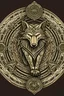 Placeholder: Celtic style shield with wolf