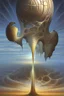 Placeholder: "If you bring forth what is within you, it will save you. If you do not bring forth what is within you, it will destroy you"; surrealism; Vladimir Kush