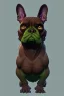 Placeholder: alien french bulldog musculature hulk body HD strong french bulldog hulk marvels Warcraft