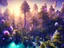 Placeholder: gold crystal cosmic and galactic ambiance hill sky garden rocks sunny trees pools , full of details, smooth, bright sunshine，soft light atmosphere, light effect，vaporwave colorful, concept art, smooth, extremely sharp detail, finely tuned detail, ultra high definition, 8 k, unreal engine 5, ultra sharp focus