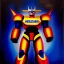 Placeholder: Ultra detailed fullbody Portrait in oil on canvas of Megazord with armor,intense stare,extremely detailed digital painting, extremely detailed face,crystal clear Big eyes, mystical colors ,perfectly centered image, perfect composition, rim light, beautiful lighting,masterpiece,8k, stunning scene, raytracing, anatomically correct, in the style of robert e howard and Ken Kelley and Ohrai Noriyoshi and Simon Bisley and tomzj1