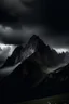 Placeholder: Mountain,dark clouds