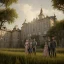 Placeholder: Aristocrat family posing for a picture in front of an Austrian castle, 8k, HD, cinematography, photorealistic, Cinematic, Color Grading, Ultra-Wide Angle, Depth of Field, hyper-detailed, beautifully color-coded, insane details, intricate details, beautifully color graded, Cinematic, Color Grading, Editorial Photography, Depth of Field, DOF, Tilt Blur, White Balance, 32k, Super-Resolution, Megapixel, ProPhoto RGB, VR, Halfrear Lighting, Backlight, Natural Lighting, Incandes