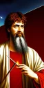 Placeholder: 2078614181 3d 4d fine art illustration of Pythagoras