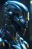 Placeholder: hyperrealistic cyberpunk robot. highly detailed digital art masterpiece, smooth cam de soft light, ground angle hd 8 k, sharp focus