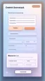 Placeholder: Create a user-friendly onboarding and registration interface that guides users through the process smoothly. Focus on clear and intuitive form design, ensuring that users can easily input their name, email address, and password. Use English