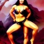 Placeholder: Epic full body picture portrait of busty atletic young beautiful Dejah Thoris Frank Frazetta styles