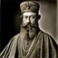 Placeholder: 1900 senesinden uzun sakallı keskin bakışlı güçlü bir italyan imparator