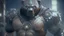 Placeholder: bear humanoid supervillain, photorealistic, unreal engine 5, masterpiece, trending on artstation