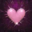 Placeholder: Pink glitter hearts magic pretty