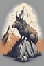 Placeholder: mountain animal