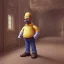 Placeholder: Full body, 3d render, homer simpson 1800's men style, 1800's hair style, 1800's men clothes style, hyper realistic, octane render, unreal engine 5, 8k, palace background, uhd