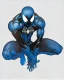 Placeholder: spider-man as DC blue lantern