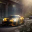 Placeholder: photo of a ultra realistic modified sport car, sunny, springs, cinematic lighting, studio lighting, 4k, hyper realistic, focused, landscape, extreme details, unreal engine 5, cinematic, masterpiece