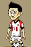 Placeholder: Hwang Hee-chan Footballer cartoon 2d