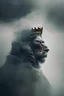 Placeholder: king in a foggy background