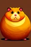 Placeholder: fat hamster