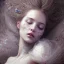 Placeholder: beautiful dead woman asleep on satin pillow with spiderwebs on face, 8k, high-quality, fine-detail, intricate, sharp, crisp, digital art, detailed matte, illustration, octane render, brian froud, howard lyon, Anne Dittman, Anne Stokes, Lisa Parker, Selina French