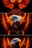 Placeholder: portrait of eagle set in magic fire, cinematic lighting, photorealistic, realistic, detailed, volumetric light and shadow, hyper HD, octane render, unreal engine 5 insanely detailed and intricate, hypermaximalist, elegant, ornate, hyper-realistic, super detailed --v 4