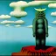 Placeholder: cosmic kaiju by magritte