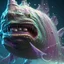 Placeholder: fluid ink angler fish creature, unreal engine 5, 8k resolution, photorealistic, ultra detailed