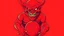 Placeholder: ein roter demon mit einer keule