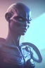 Placeholder: demonic Alien, 4k, moody cinematic lighting, realistic, highly detailed, blade runner style, blue and purple, highly detailed, conceptual art, volumetric, octane render, unreal engine, extreme detailed