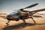 Placeholder: tabletop role-playing miniature of a dune dragonfly-helicopter. concept art hyperrealism 4K ultra HD unreal engine 5 photorealism.