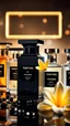 Placeholder: A professionally designed image of a variety of Tom Ford brand colognes in an attractive and special background and the elements used in making colognes and Tomford Vanilla Sexy in the center with light and water.