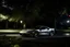 Placeholder: Ferrari silver 812 Fast, Beautiful gal, moonlight, trees calm ambience..
