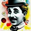 Placeholder:  Charlie Chaplin Joker pop ART