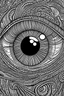 Placeholder: 10 trippy eyes drawings in black ink vector images