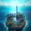 Placeholder: The Isometric Glass Tall Box Mini Model Little Real Island Mixed Water Fall rainbow Under Ocean Sunshine Summer Background Blue Sea, The Last Of Us / Avatar, Octane Render / ZBrush, Cinematic, IMAX Film, Nikon D750, 16K, Autostereoscopy, Anthropomorphic, Golden Ratio, Geometry, Symmetric, Depth Of Field, Highly Detailed, Ultra Realistic, Beautiful Lighting, Halfrear Lighting, Soft Light, Candoluminescence, Cast Shadow, Reflective, Glow, Translucent, Normal Map, Carbonated --testp