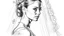 Placeholder: white background, bride, black and white pencil drawing, 3d, 64k, high resolution, high detail, computer graphics, hyperrealism, f/16, 1/300 sec. digital painting, double exposure,