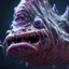 Placeholder: fluid ink angler fish creature, unreal engine 5, 8k resolution, photorealistic, ultra detailed