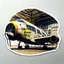 Placeholder: sticker of a hangar