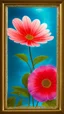 Placeholder: Surreal Waiizii Flower under a glass sculpture unbrella, Art by Joshy Sly,