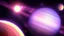 Placeholder: alien planets in space with large moons