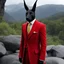 Placeholder: He had a red suit on An' a widow's peak An' then a pointed tail 'N like a sulphur reek Yes, it was him awright I sweared I knowed it was He had some human flesh