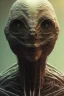 Placeholder: spider alien, head, evil, 8k, finely detailed, photo realistic, HR Giger style