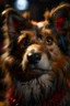 Placeholder: portrait of lassie from hell, shot on Hasselblad h6d-400c, zeiss prime lens, bokeh like f/0.8, tilt-shift lens 8k, high detail, smooth render, down-light, unreal engine, prize winning