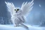 Placeholder: snow winged OWL