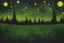 Placeholder: Starry night with Green colours