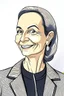 Placeholder: Cartoon portrait of Ulrika Nummelin